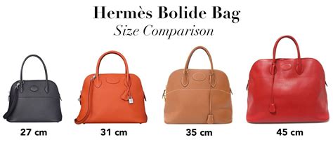 hermes bolide sizes.